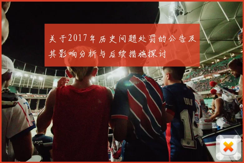 关于2017年历史问题处罚的公告及其影响分析与后续措施探讨